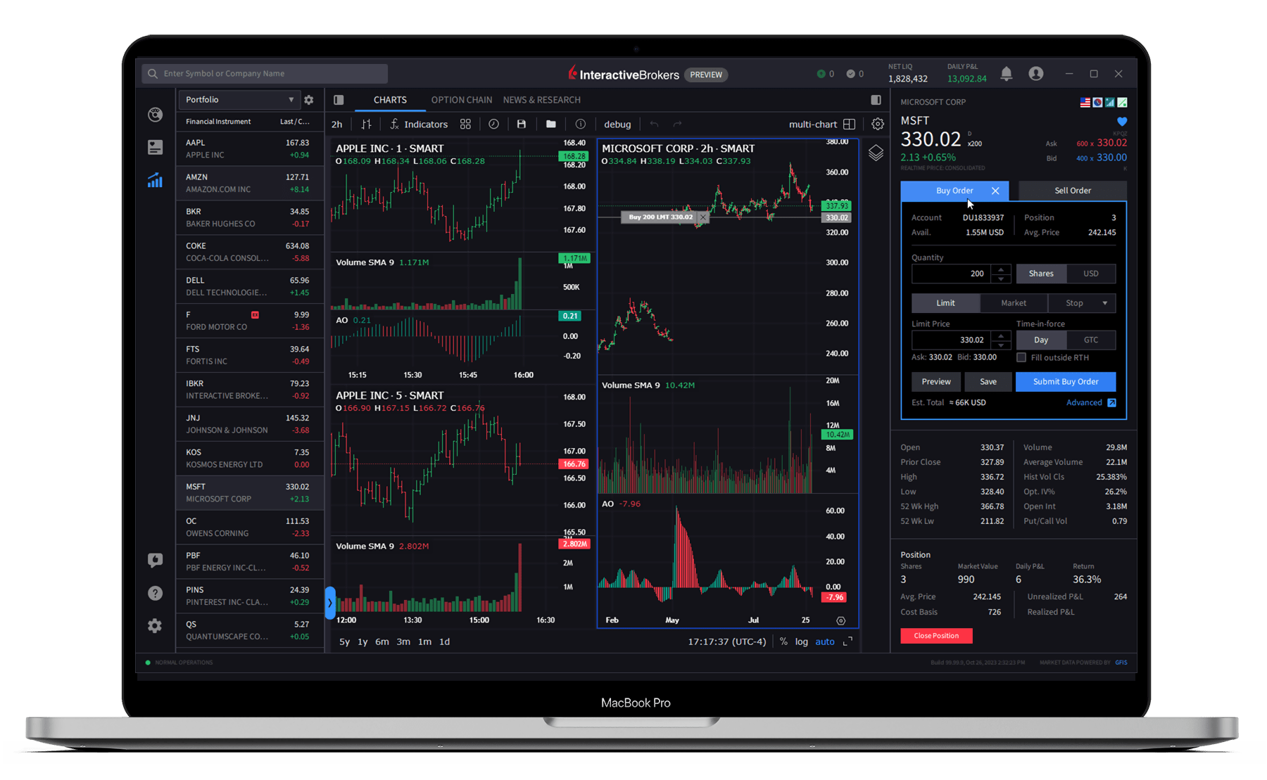 website background
