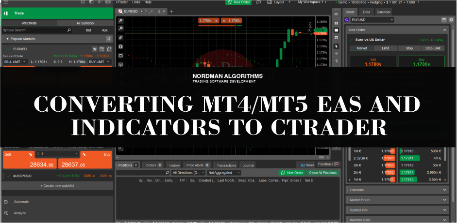 Converting MT4 & MT5 to Ctrader