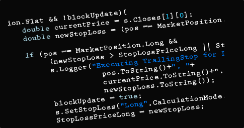 NinjaTrader Custom Programming